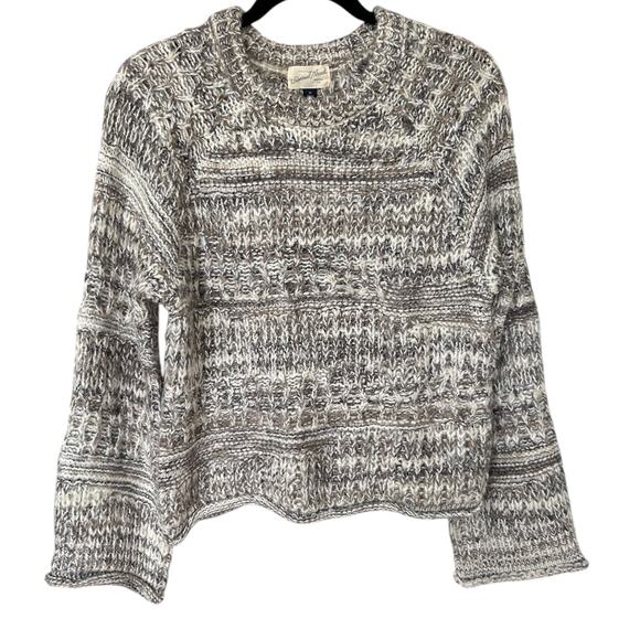 NWT Universal Thread Women's Brown Chunky Cropped Sweater Size Medium - Picture 3 of 4